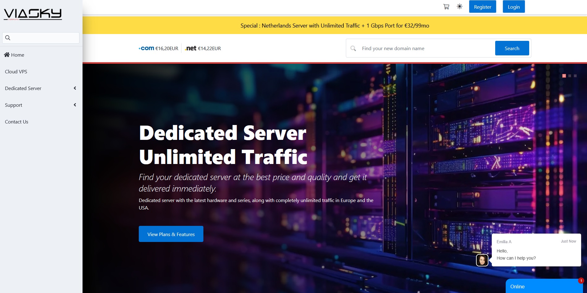 Viasky Network